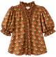 Kelly Multi Pattern Top