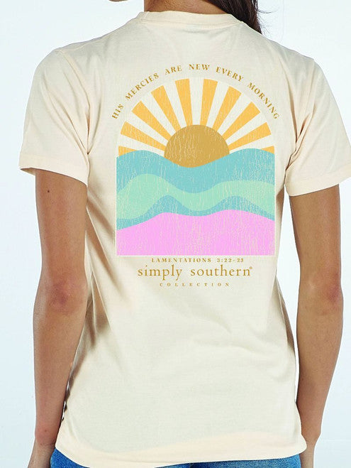 Simply Southern His Mercies are New Tee