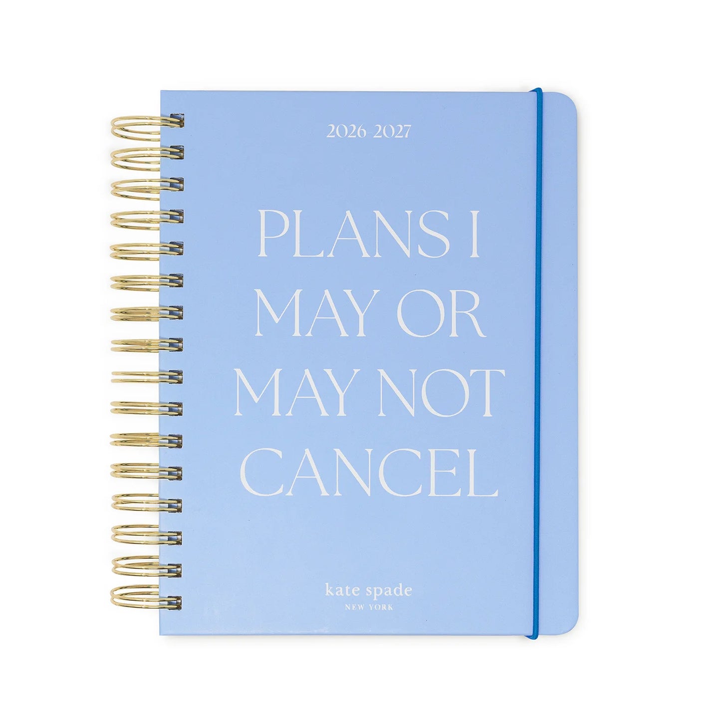 Kate Spade Large 17-Month Academic Planner, Plans I May Cancel