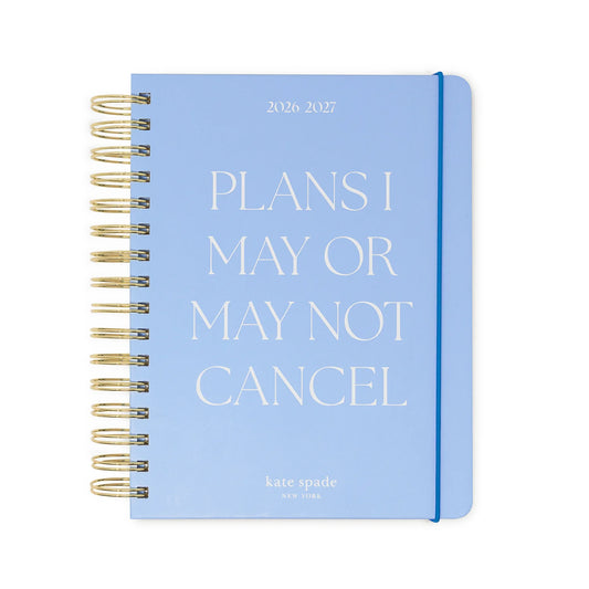 Kate Spade Large 17-Month Academic Planner, Plans I May Cancel