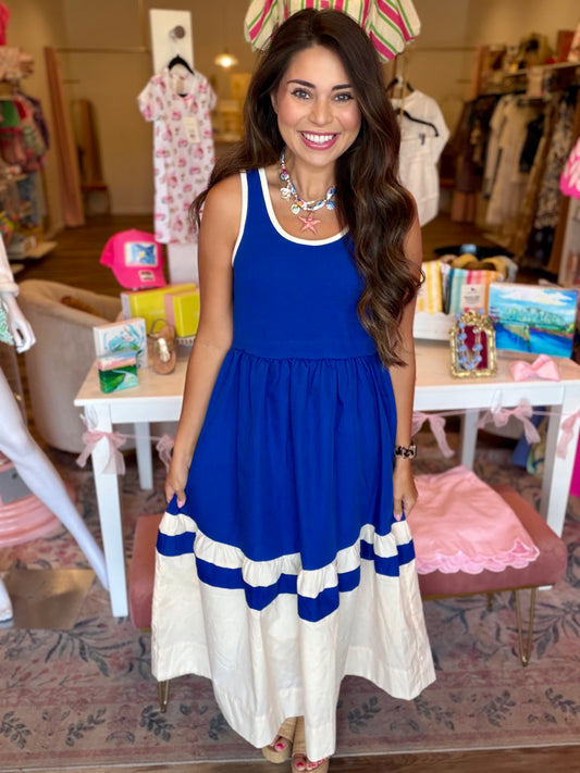 Dark Blue Nights Dress
