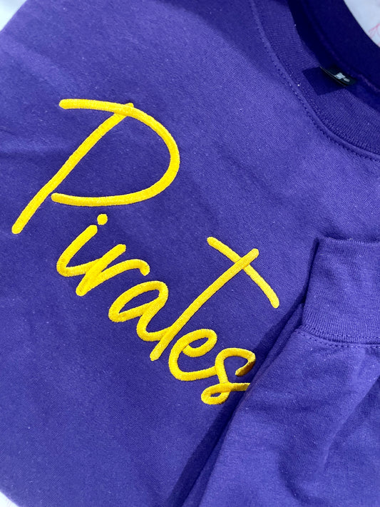 Embroidery Pirates Sweatshirt