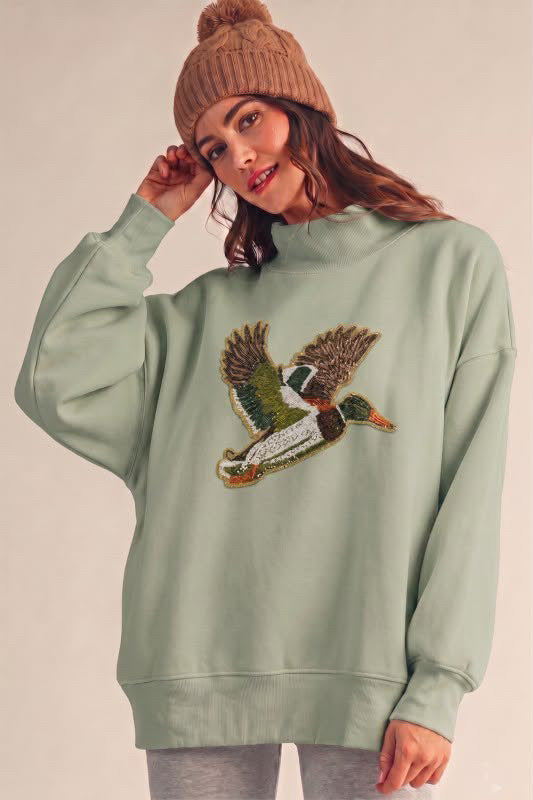 Luxe Mallard Sweatshirt
