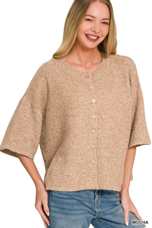 Short Sleeve Warren Cardigan