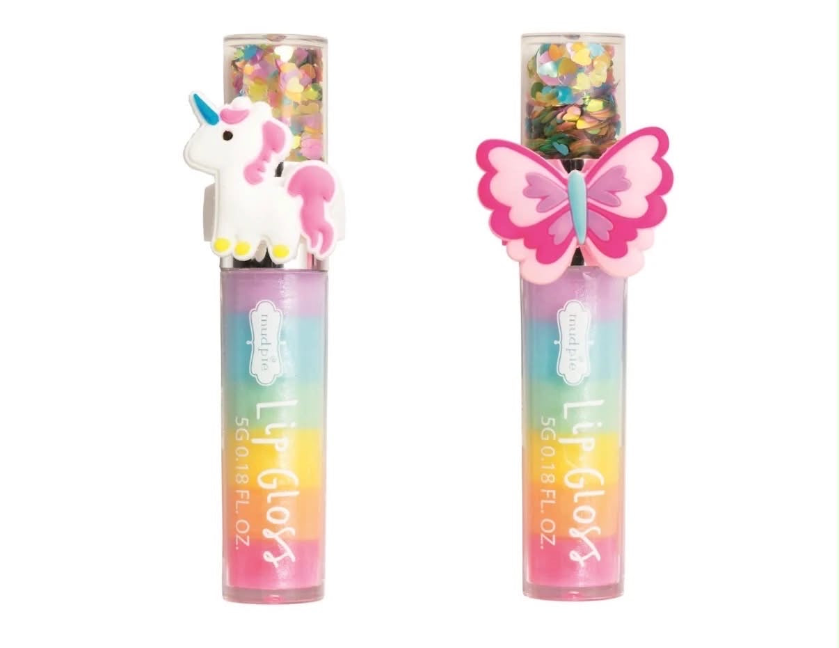 Mud Pie Lip Gloss Ring Set