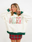 Reversible Stripe Mock Neck Mary Sweatshirt