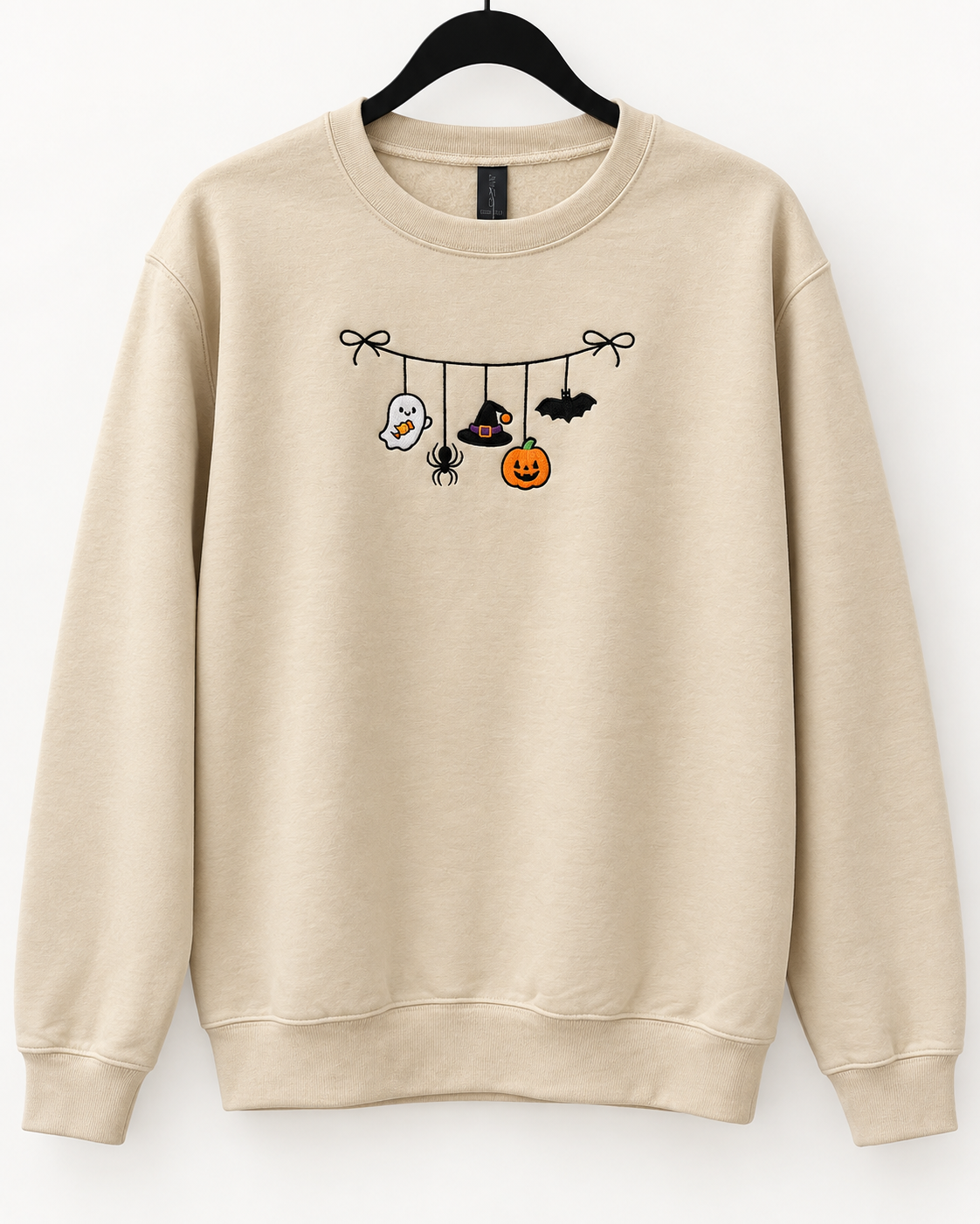 Embroidered Halloween Icon Sweatshirt