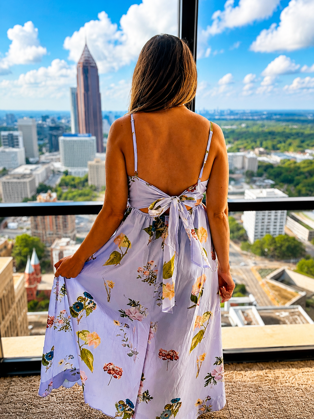 Jasmine Scallop Dress