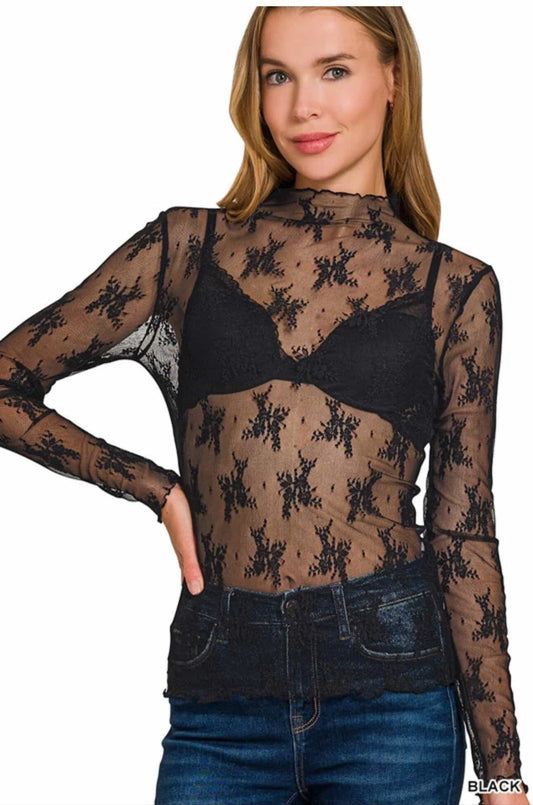 Lacey Layering Top