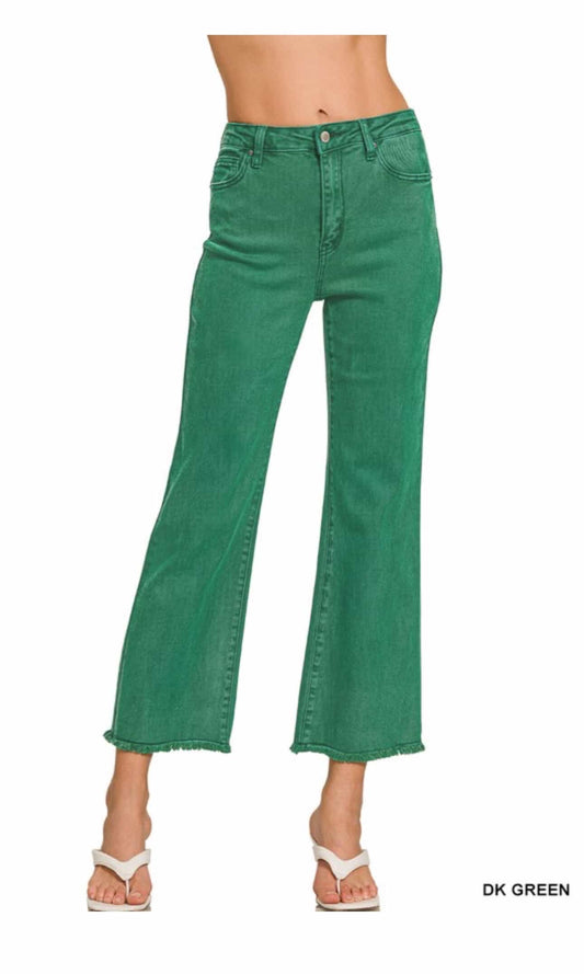 Cindy Lou Washed Cropped Jean