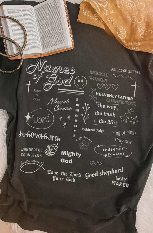 Names of God Graphic Tee