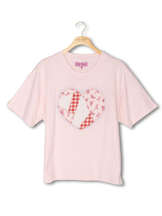 Simply Southern Love Heart Tee