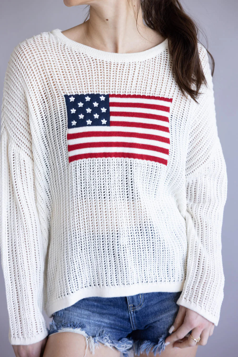 Simply Southern Flag Sweater