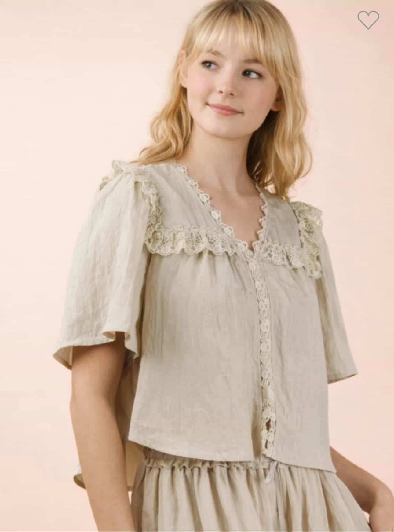 Nora Lace Blouse