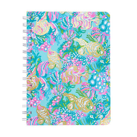 Lilly Pulitzer Mini Notebook Mini Notebook, Aqua La Vista