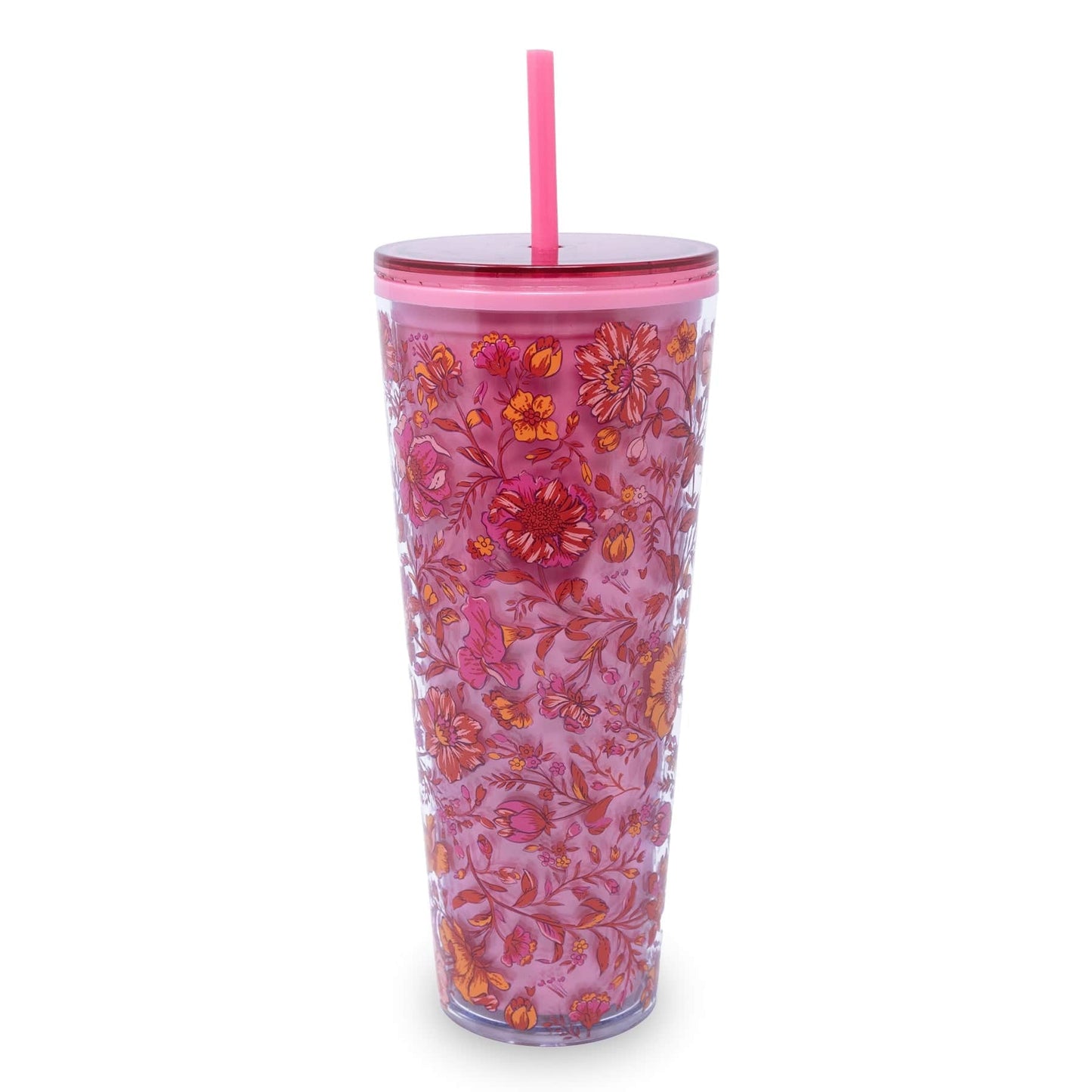 Ver Bradley Tumbler with Straw
Flourishing Garden in Acrylic