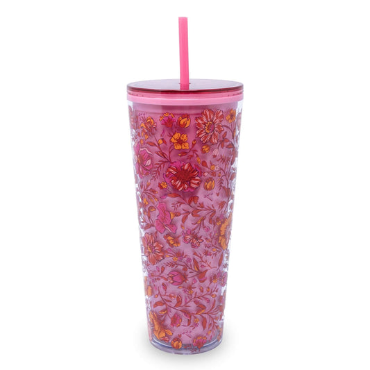 Vera Bradley Tumbler with Straw
Flourishing Garden in Acrylic