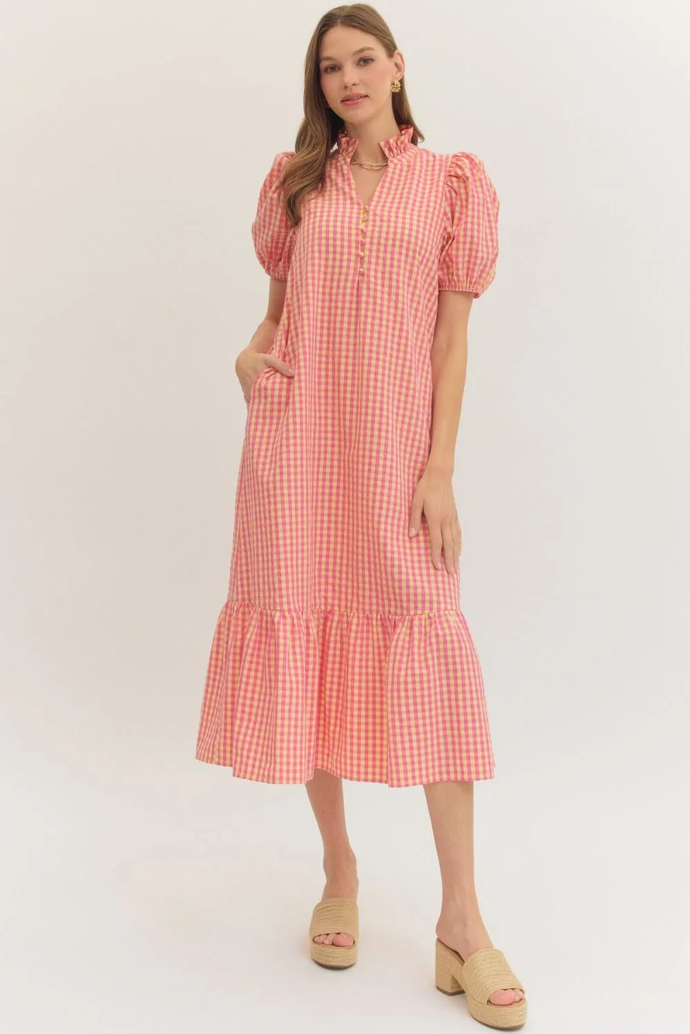 Ariana Patch Maxi Dress