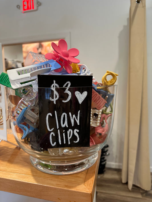 Assorted Claw Clips