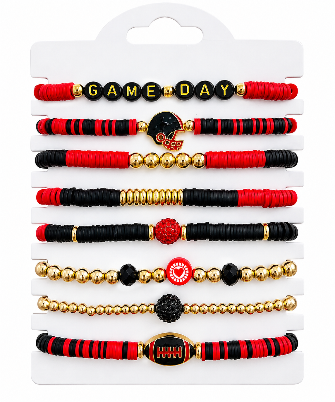 Red & Black Bracelet Pack