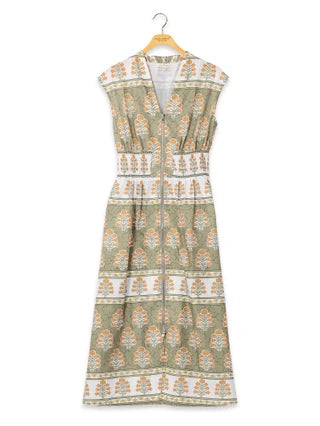 The Ivy Zip Front Dress