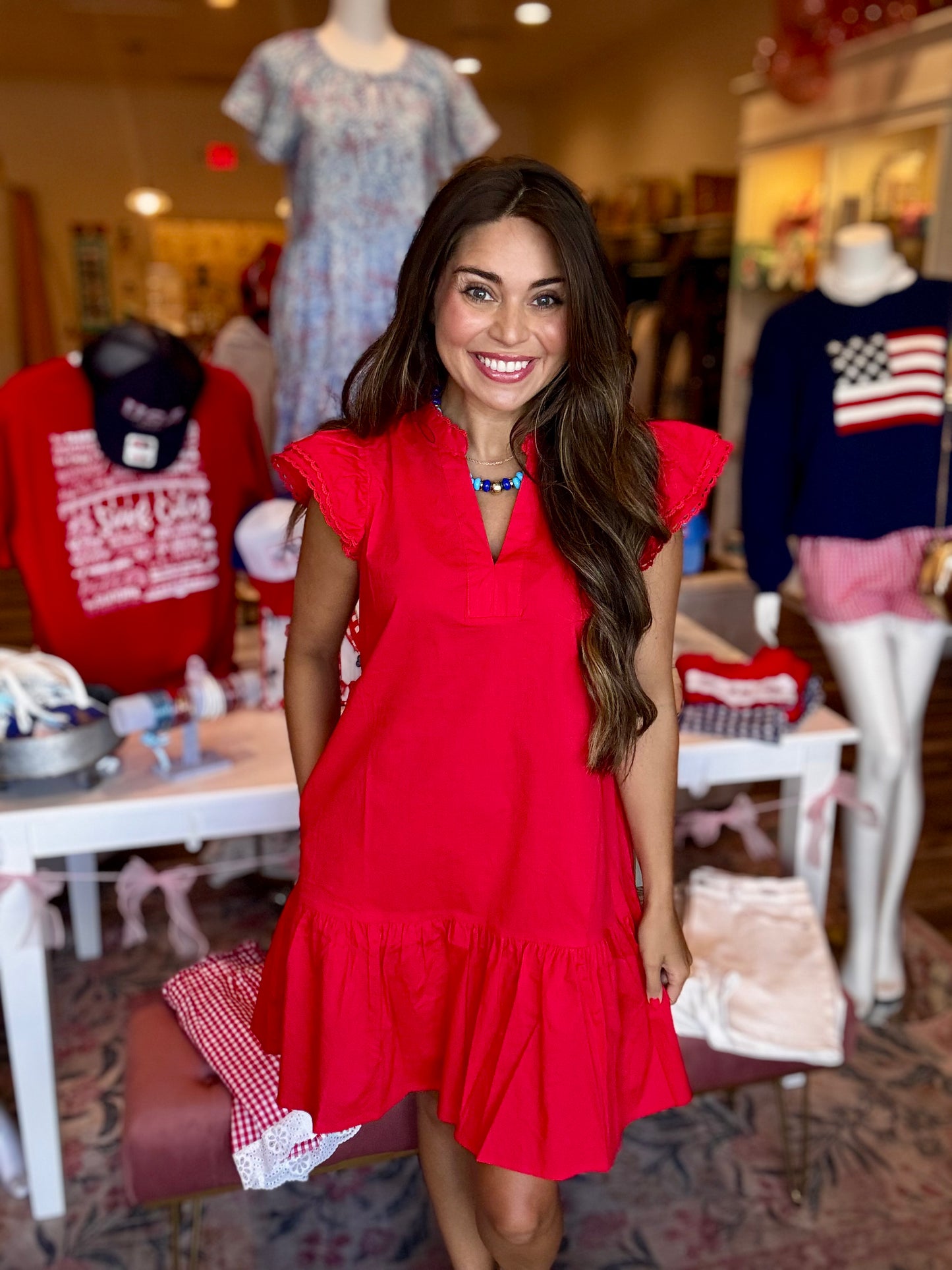 Mary Square Sierra Dress