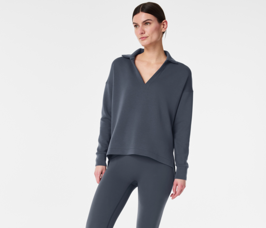 Spanx AirEssentials Polo Top