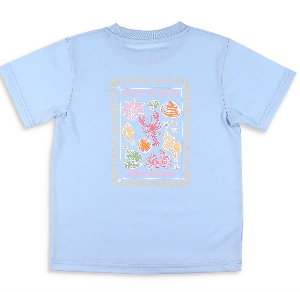 Shrimp and Grits Stay Salty Graphic Tee