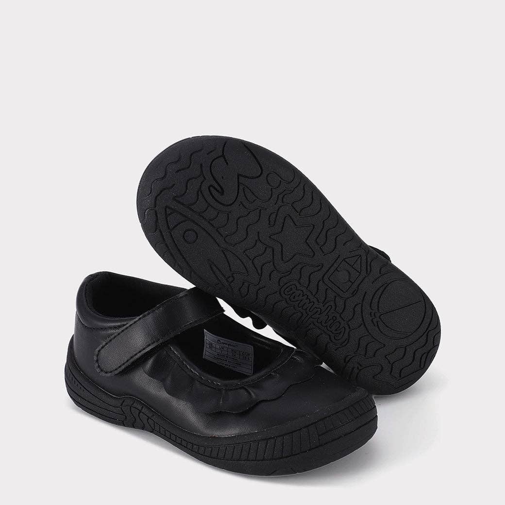 Amina Girls Hook & Loop Mary Jane Shoe