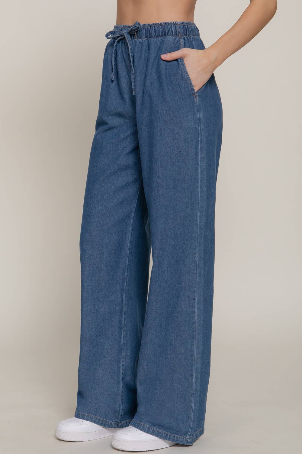 Chambray Pants