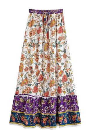 Ally Floral skirt
