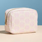 Shell Pattern Print Portable Cosmetic Pouch Bag