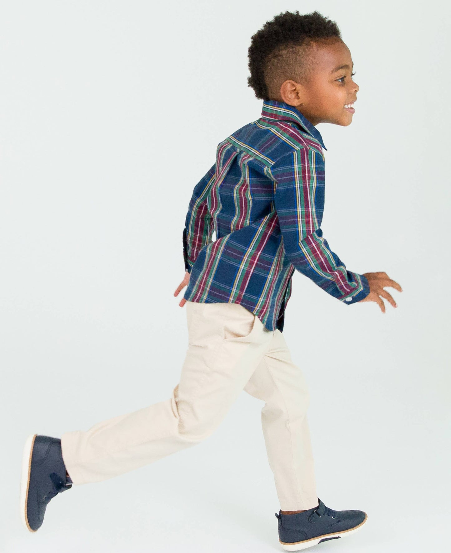 RuggedButts Boys Khaki Stretch Chino Pants