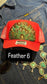 RED FEATHER TRUCKER HAT