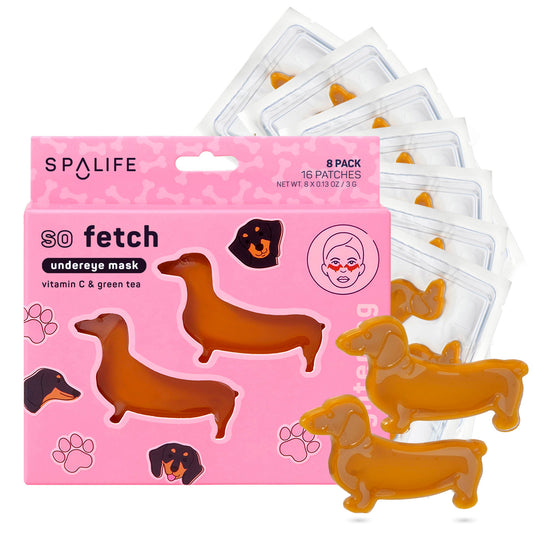 So Fetch Viral Dachshund Dog Eye Patches l Beauty Gift 8 ct 