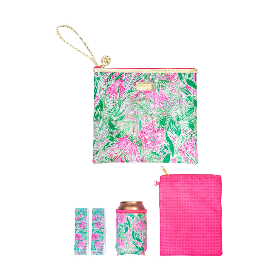 Lilly Pulitzer Beach Day Pouch, Coming in Hot