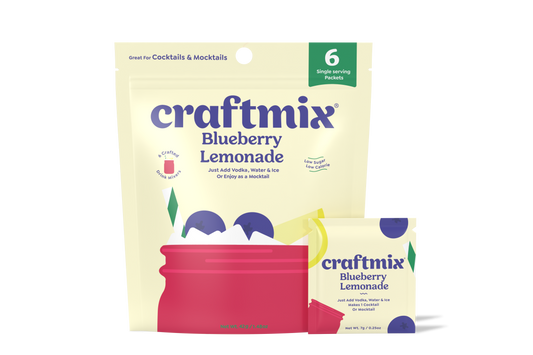 Blueberry Lemonade & Cocktail Mixer - 6 Servings Multipack