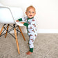 Landon ZIP Duck Bamboo One Piece Baby Outfit