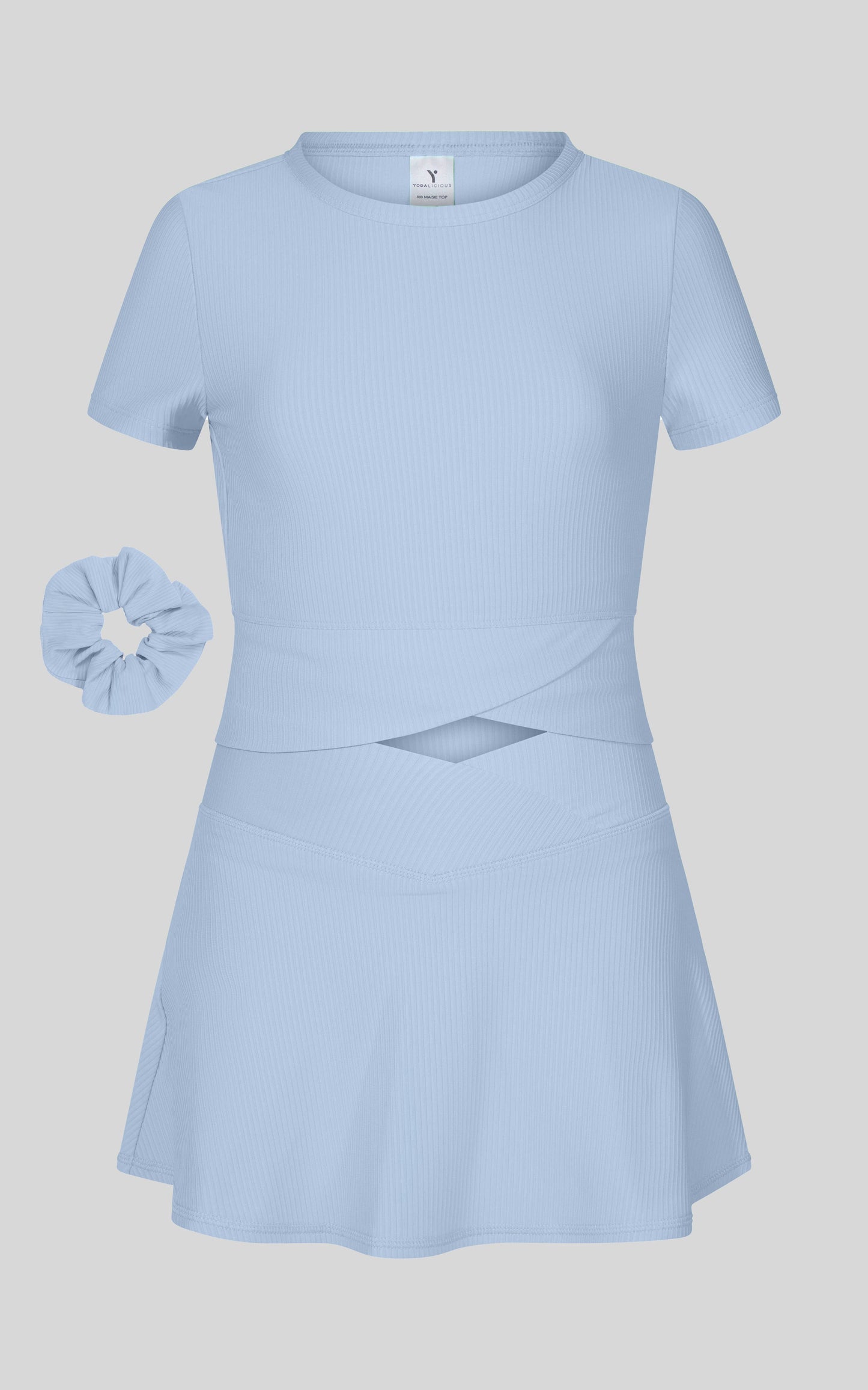 Marie Crossover Top and Skort Set