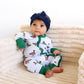 Landon ZIP Duck Bamboo One Piece Baby Outfit