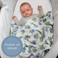 You Had Me At Hydrangea Baby Muslin Swaddle Blanket
