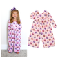 Emmy WIDE LEG ROMPER Bamboo Halloween Pumpkins Kids Outfit