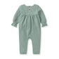 Burt's Bees Chunky Slub Baby Girl Jumpsuit