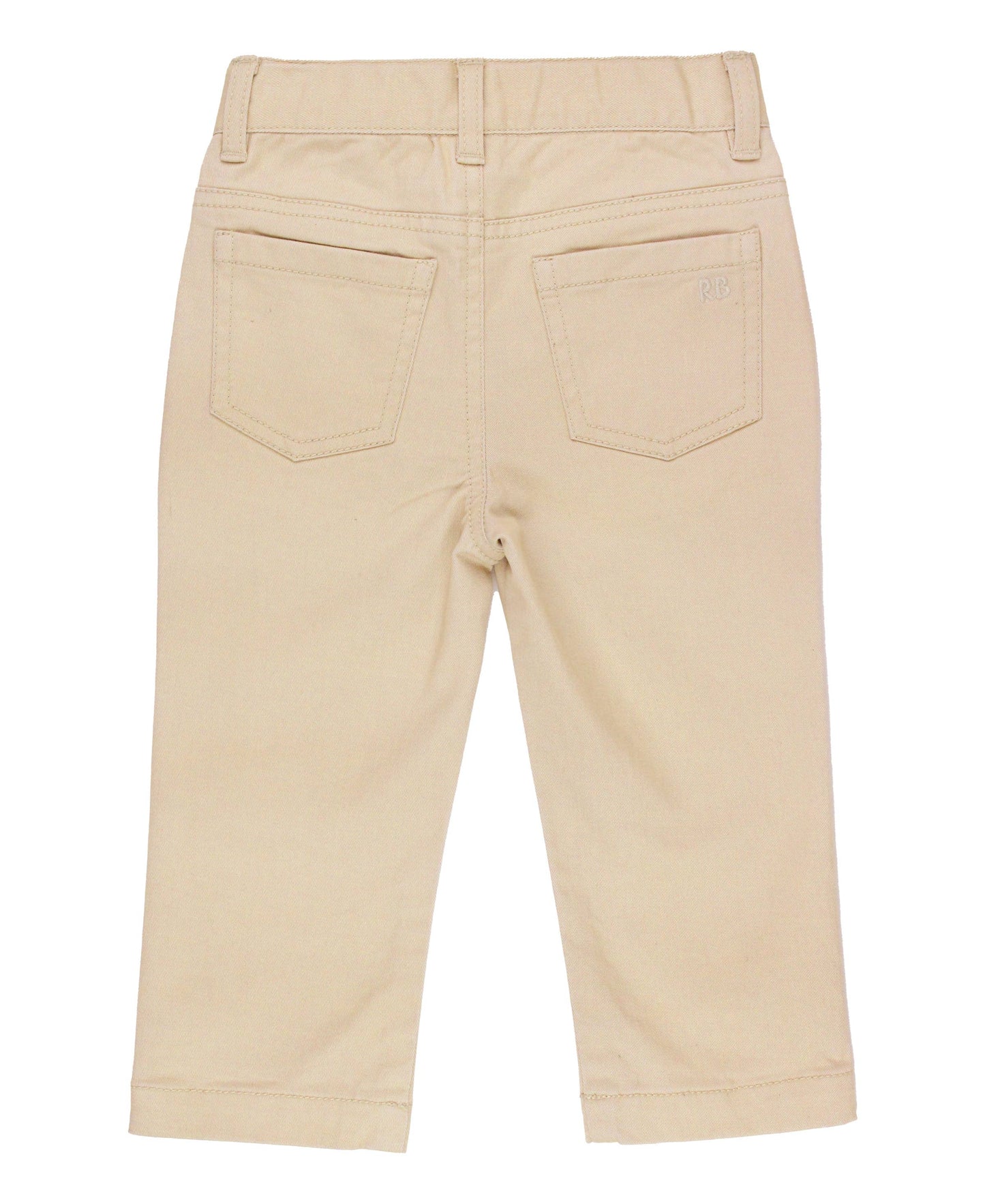 RuggedButts Boys Khaki Stretch Chino Pants