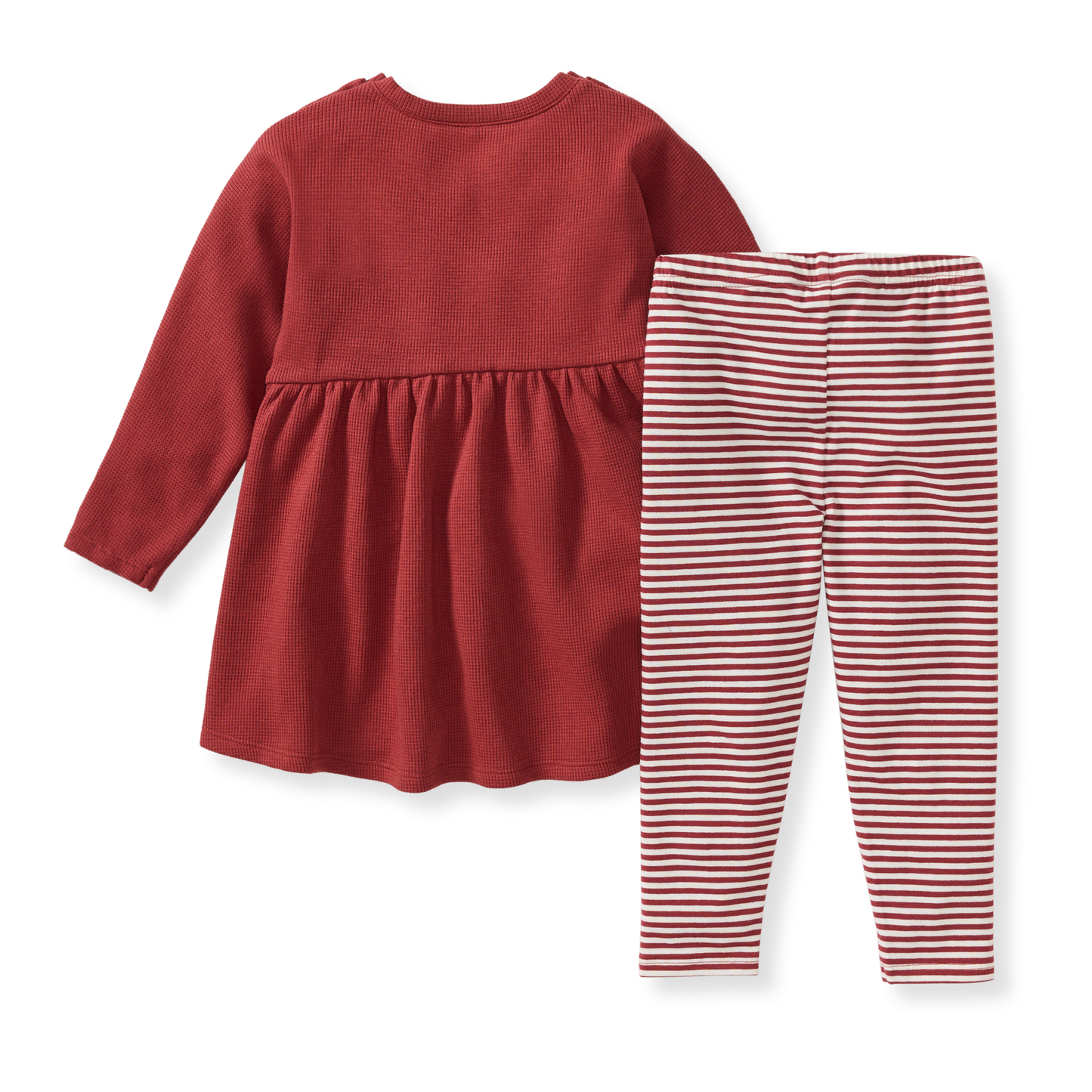 Burt’s Bees Thermal Organic Girl Tunic & Pants Set
