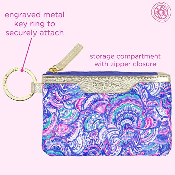 Lilly Pulitzer ID Case, Happy As A Clam