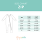 Landon ZIP Duck Bamboo One Piece Baby Outfit
